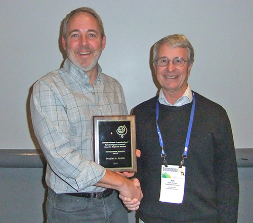 Doug Landis receives award
